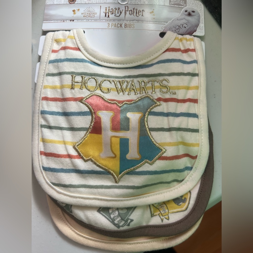 3 pack Harry Potter bib set